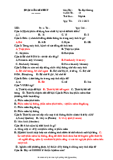 Đề thi tin học đại cương | Đại học bách khoa Hà Nội