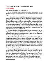 Cơ sở hình thành và nội dung chính Môn Tư tưởng Hồ Chí Minh | Đại học Bách Khoa Hà Nội