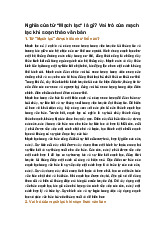 Nghĩa của từ "Mạch lạc" là gì? Vai trò của mạch lạc khi soạn thảo văn bản