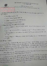 Đề thi cuối kỳ học phần Luật hành chính năm 2024 - 2025 | Đại học Luật Thành phố Hồ Chí Minh