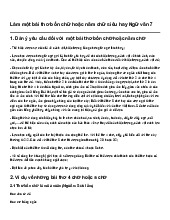 Làm một bài thơ bốn chữ hoặc năm chữ siêu hay Ngữ văn 7