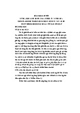 Đề cương chi tiết lý luận của chủ nghĩa Mác – Lênin về vai trò của người lao động trong lực lượng sản xuất với vấn đề phát triển nguồn nhân lực ở Việt Nam hiện nay