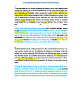 Mathematics and Science Learning Concepts - Reading P3 Analysis