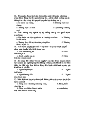 Câu hỏi Trắc nghiệm môn hành vi tiêu dùng (p2) | Đại học Văn Lang