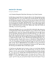 Cùng tìm hiểu về một số nhân vật văn học nổi tiếng - Đại học Sư Phạm Hà Nội