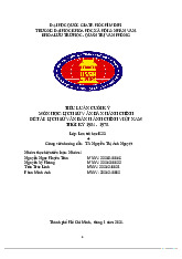 Tiểu luận LỊCH SỬ VĂN BẢN HÀNH CHÍNH môn Lịch sử văn minh thế giới   - trường đại học Khoa học xã hội và nhân văn – Đại học quốc gia Thành phố Hồ Chí Minh.