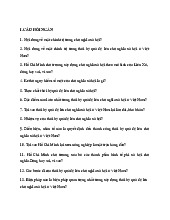 Đề cương môn Tư tưởng Hồ Chí Minh– khoa học  Trường Đại học bách khoa - Đại học đà nẵng.