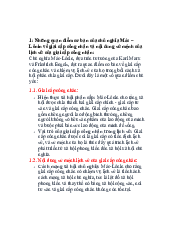 Tài liệu ôn tập chương 1- Chủ nghĩa xã hội khoa học | Trường đại học Lao động - Xã hội