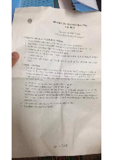 Đề thi cuối kỳ học phần Luật hành chính năm 2024 - 2025 | Đại học Luật Thành phố Hồ Chí Minh