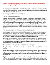 Đề cương về Sản xuất hàng hóa và Giá trị thặng dư trong Kinh tế thị trường môn Kinh tế chính trị | Trường đại học Mở Hà Nội