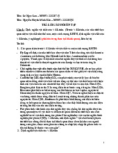 Ôn tập triết học | Triết học Mác-Lênin