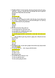 Trắc nghiệm Văn hóa kinh doanh và tinh thần khởi nghiệp | Đại học Bách Khoa Hà Nội