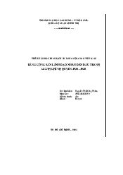 Đảng cộng sản lãng đạo nhân dân đấu tranh giành chính quyền 1930 - 1945
