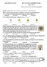 Đề thi thử tốt nghiệp THPT 2025 môn Vật lí bám sát đề minh họa - Đề 7