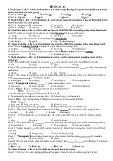 Đề cương môn Ngôn ngữ anh - Trường Đại học lao động -  xã hội