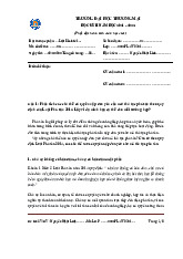 Bài thi cuối kỳ - Luật Kinh tế - đề 25 | Trường Đại học Thương Mại