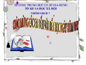 Bài giảng điện tử môn Giáo dục công dân 7 Bài 1: Tự hào về truyền thống quê hương | Cánh diều
