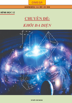 Chuyên đề khối đa diện Toán 12