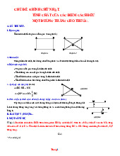 Giáo Án Dạy Thêm Hình 8 Chủ Đề Hình Chữ Nhật Đường Thẳng Song Song