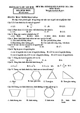 Đề cuối học kì 1 Toán 6 năm 2024 – 2025 phòng GD&ĐT Sơn Tịnh – Quảng Ngãi