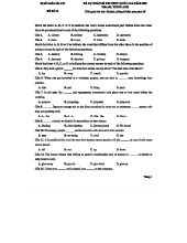 ĐỀ THI THỬ THPTQG 2020 - Cấu Trúc Chuẩn - Đề 32