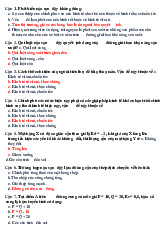 Đề ôn tập Môn Kinh tế vĩ mô | Đại học Fulbright Việt Nam