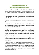 Dẫn chứng về tình mẫu tử | Ngữ văn 9