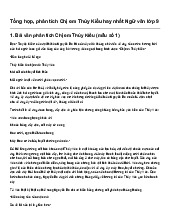 Tổng hợp, phân tích Chị em Thúy Kiều hay nhất Ngữ văn lớp 9