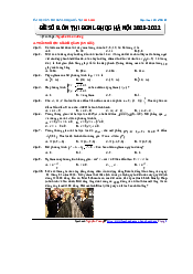 Ôn thi đánh giá năng lực(Đề 8) | Trường đại học Quốc gia Hà Nội