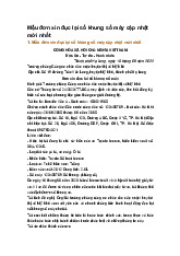 Mẫu đơn xin đục lại số khung số máy cập nhật mới nhất