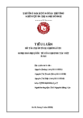 Phân tích chiến lược kinh doanh quốc tế của Shopee tại Việt Nam | Principle of Marketing | Đại học Ngoại thương