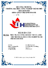 Đề tài:  thực trạng về thái độ học tập của sinh Viên trường đại học công nghiệp thành phố Hồ Chí Minh | Khóa luận tốt nghiệp | Trường Đại học Công Nghiệp Thành phố Hồ Chí Minh