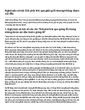Nghị luận xã hội Đời phải trải qua giông tố nhưng không được cúi đầu | Ngữ văn 9