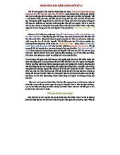 Phân Tích Bảo Kính Cảnh Giới - Số 43 Nguyễn Trãi