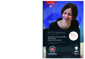 BPP ACCA F2 Kit 2016-2017