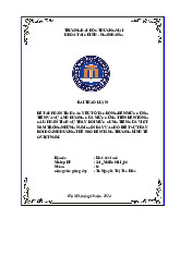 Mức cung tiền và Tăng trưởng kinh tế | Bài thảo luận kinh tế vĩ mô