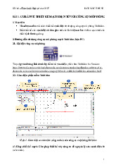 Tài liệu thực hành môn Điện tử cho CNTT| Môn Điện tử cho CNTT| Trường Đại học Bách Khoa Hà Nội