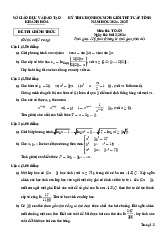 Đề chọn học sinh giỏi tỉnh Toán THPT năm 2024 – 2025 sở GD&ĐT Khánh Hòa