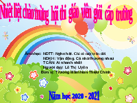 Giáo án điện tử Âm nhạc 1 Chân trời sáng tạo : Ôn tập