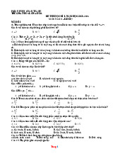 20 Đề Kiểm Tra Học Kỳ 1 Toán 7 Cánh Diều 2025-2026 Có Đáp Án