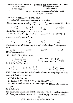 Đề KSCL giữa kì 2 Toán 6 năm 2018 – 2019 phòng GD&ĐT Hà Đông – Hà Nội