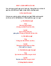 Bài 7: Chữa Câu Sai Môn THVBT NVQT Cuối Kỳ