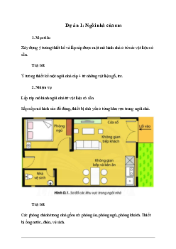 Giải Công nghệ 6 Dự án 1: Ngôi nhà của em - Chân Trời Sáng Tạo