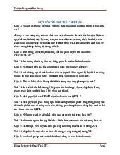 Tài liệu Ôn Tập Pháp Luật Đại Cương - Nguồn Tài Liệu Bài Tập Tham Khảo