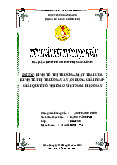 Tiểu luận về Vấn đề ô nhiễm môi trường Việt Nam môn Kinh tế chính trị | Học viện Ngân hàng