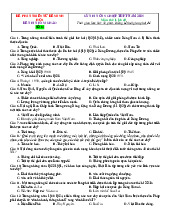 Đề ôn thi tốt nghiệp THPT môn Sử năm 2025 bám sát minh họa giải chi tiết-Đề 14