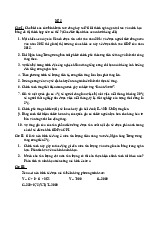 Đề số 5 Phân Tích Kinh Tế Vĩ Mô và Tác Động Chính Sách Tài Khóa | Trường Đại học Thương Mại