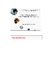 Thực hành - Chuyên đề 5: Nâng cao dịch vụ kiểm toán môn Kiểm toán | Đại học kinh tế Quốc dân