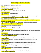 Đáp án ôn tập môn Công nghệ thông tin| Trường Đại học Công nghệ Giao thông vận tải