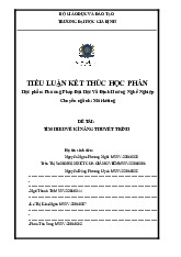 Tiểu Luận Khám Phá Kỹ Năng Thuyết Trình | Môn Phương pháp đại học và Định hướng nghề nghiệp - Đại học Gia Định